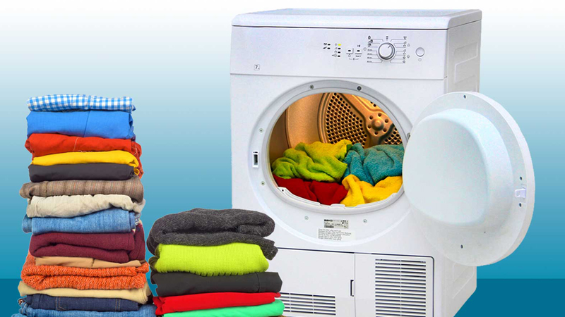 Máquina de secar roupa - como testamos
